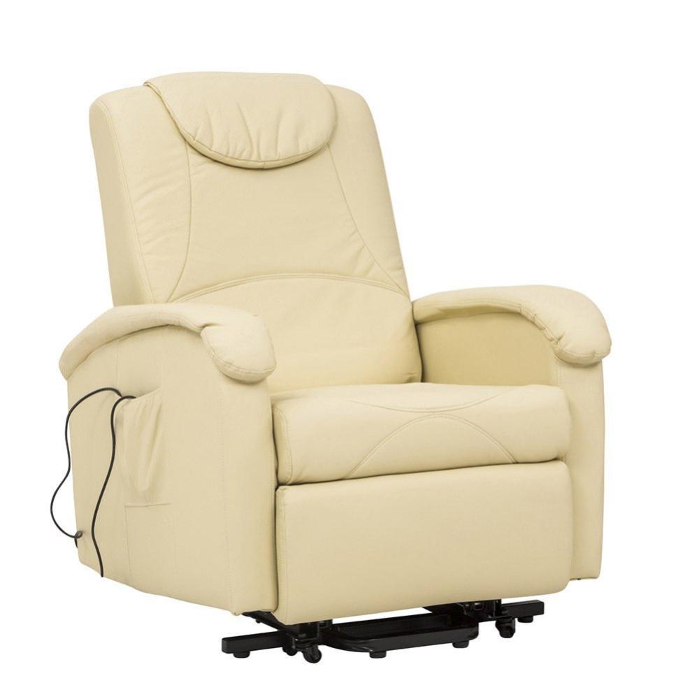 Fotelj RELAX za sprostitev z nagibom nazaj PM808602_bež