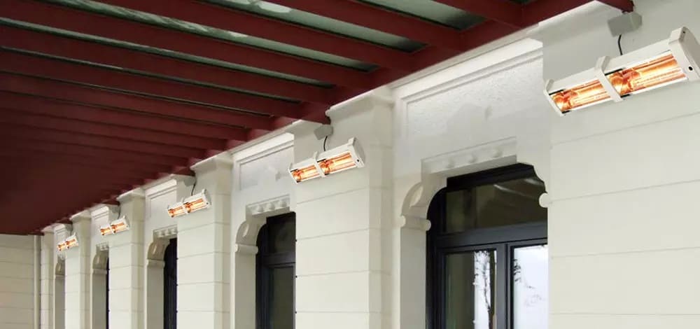 Infrardeči grelec Heliosa 9 - 2200 W (IPX5)