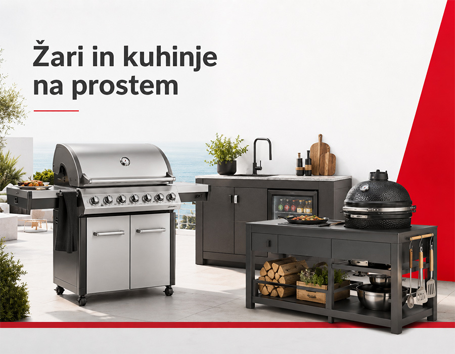 Žari in kuhinje na prostem