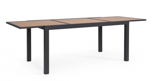 Raztegljiva vrtna miza HILIJA 160-240X90 antracit LH32