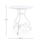 Vrtni stol ETIENNE bijeli D70