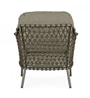 Vrtna fotelja IVISSA zelena s jastucima