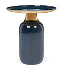 Klub stolić za kavu NALIMA plavi D40.5