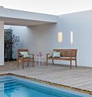 Drvena vrtna stolica NOEMI - bagrem