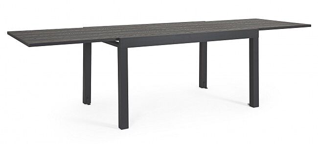 Raztegljiva miza CLIV – antracit (aluminij), 135/270×90