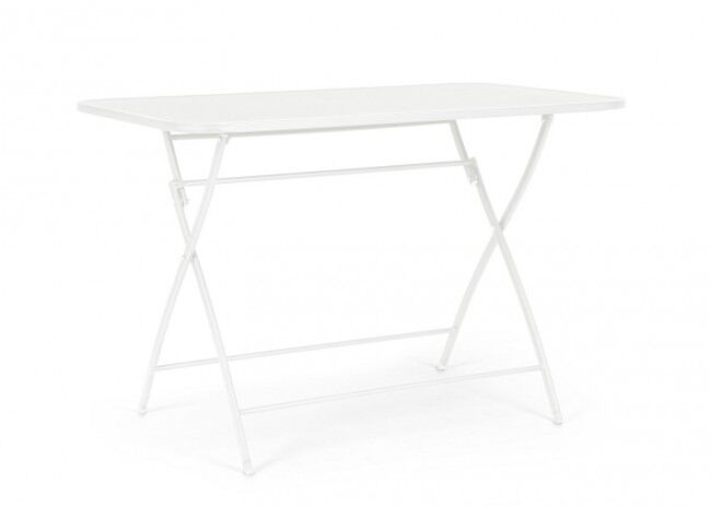 Sklopivi vrtni stol YVONNE 110X70 bijeli