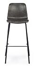 BARSKA STOLICA KYRA PU VINTAGE ANTRACIT