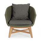 Fotelja COACHELLA zelena