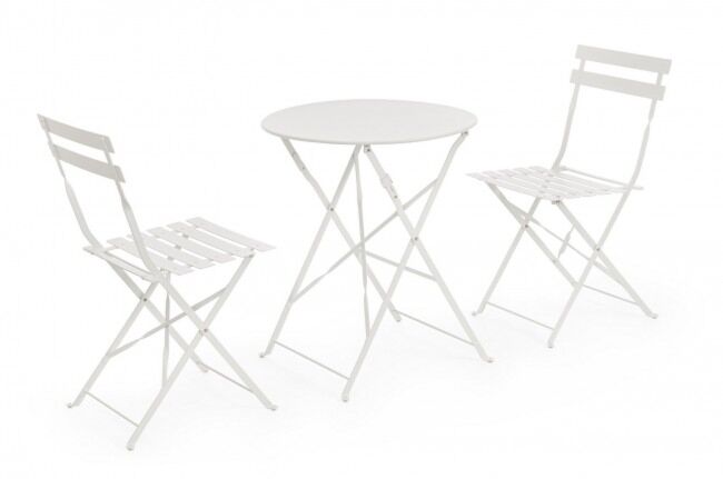Vrtni set 3-dijelni BISTROT AUSTIN – bijeli