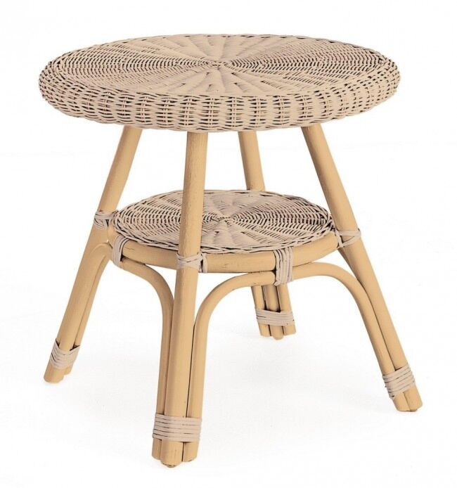 Vrtni stolić ALLISS NATURAL - prirodni ratan