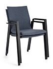Vrtna stolica ODEON antracit-denim JX55 - 0663334
