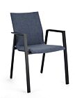 Vrtna stolica ODEON antracit-denim JX55 - 0663334