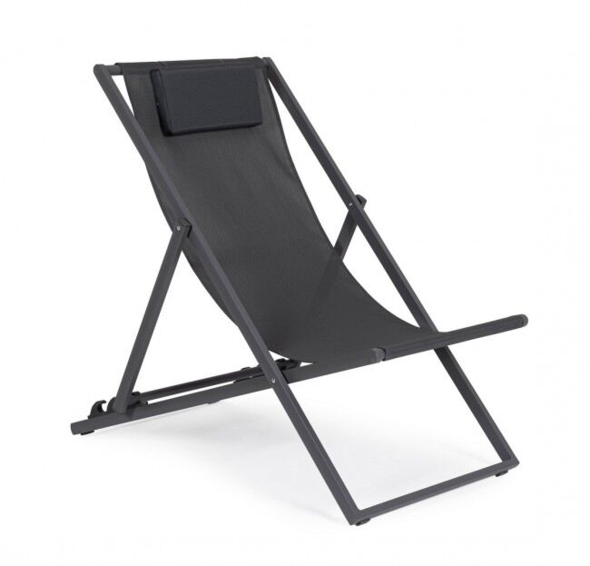 LEŽALNIK - FOTELJ TAYLOR ANTRACIT