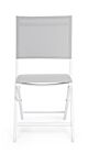 Sklopiva stolica ELIN bijela LH30