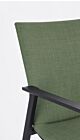 Vrtna stolica ODEON antracit-maslina JX55 - 0663332