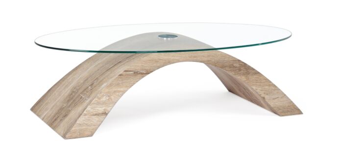 Ovalni stolić za kavu KENYA 110x60