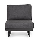 Modularna vrtna fotelja INFINITY antracit WG21