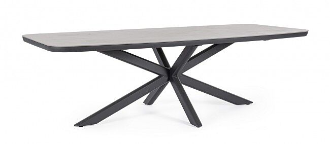 Vrtni blagovaonski stol ISACCO 240X110 antracit JX55