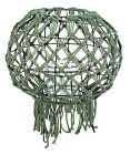 ZELENI MAKRAME LAMPION H38