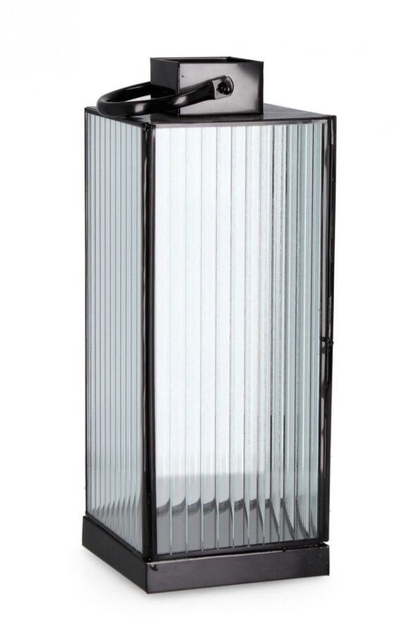 TEHRI LAMPION PROZORAN CRNI H37.5