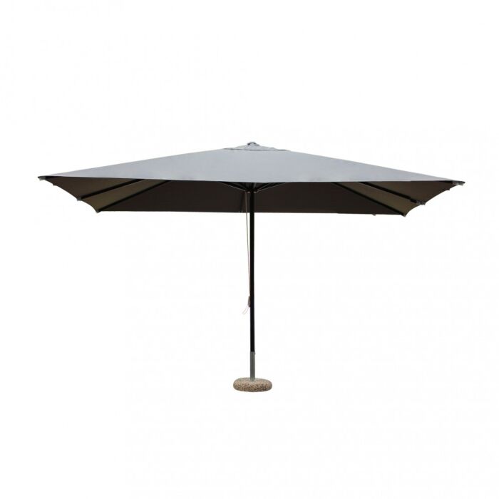 DEŽNIK BRIAN P/C ČRN 3 X 4 SIVA PREVLEKA