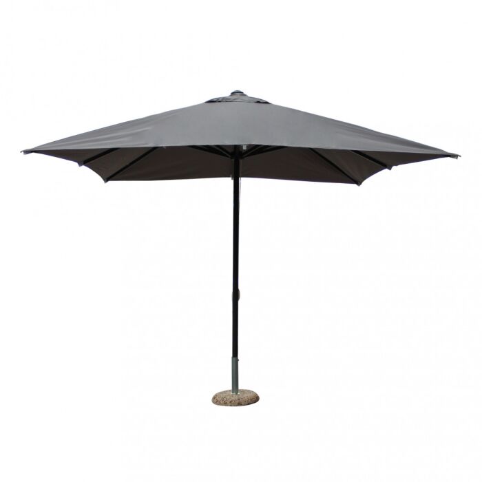 DEŽNIK BRIAN P/C ČRN 3 X 3 SIVA PREVLEKA