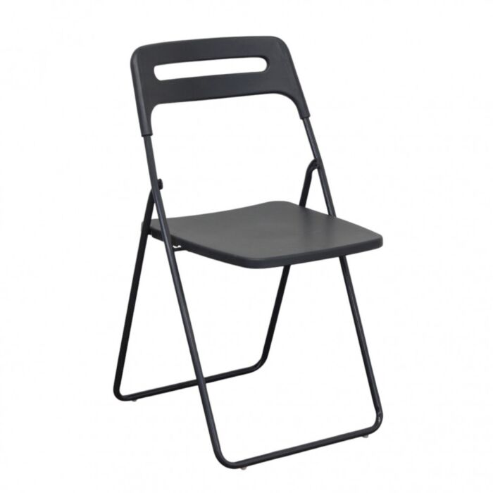 Zložljiv stol SEDIA ELISABETH – temno siv