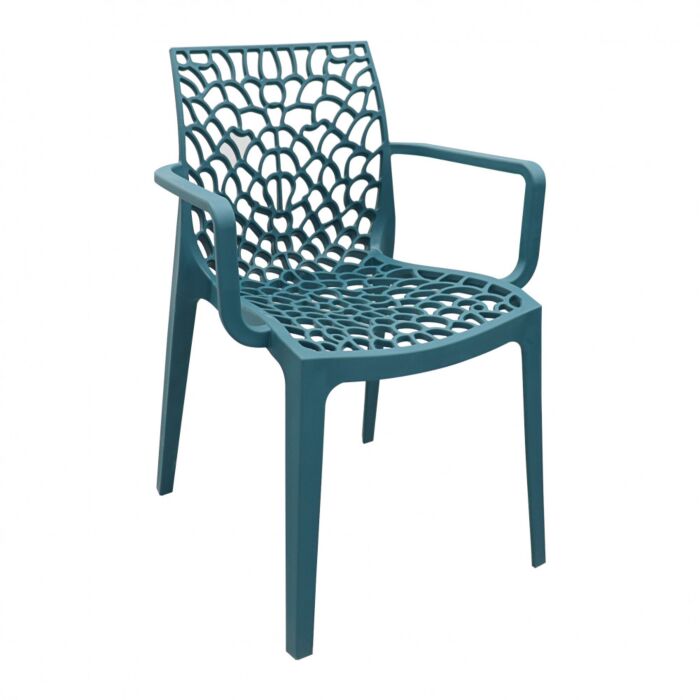 Vrtna stolica DARLENE plava slagajuća