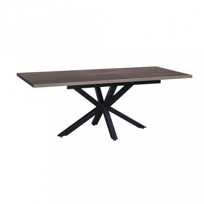 Raztegljiva vrtna miza GARFIELD 160/200 x 90 – siva z učinkom cementa