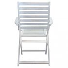 SERENA FOTELJA S NASLONIMA ZA RUKE BIJELA - AC 805054