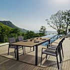 Raztegljiva vrtna miza ELIAS 140-200X90 antracit SJ60 - 0662179