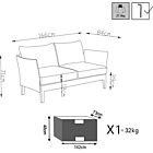 VRTNA GARNITURA MINNEAPOLIS S JASTUCIMA AT-804117
