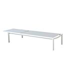 Vrtna ležaljka BELFAST – naslagiva svijetlo siva