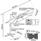 KIŠOBRAN DARWIN SIVI P/L 3 X 3 SIVA NAVLAKA - OM807213