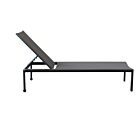 Vrtna ležaljka BELFAST – naslagiva antracit