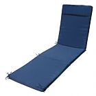 REAL PLAVI KARIRANI JASTUK ZA LEŽALJKU