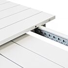 Raztegljiva vrtna miza BROOKLYN 200/250×100 – bela – Mobalia