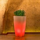 HYDRUS 70 h SVJETLEĆA VAZA SA VIŠEBOJNIM LED I SOLARNOM BATERIJOM