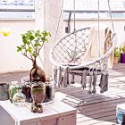 Viseća okrugla fotelja - mreža LUXORI AM-807527-LGRE