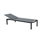 Vrtna ležaljka BELFAST – naslagiva antracit