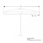 Senčnik FANTASY 3 X 4 - OM-807017-IVRY