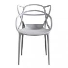 Vrtna stolica LILY siva - slagajuća