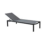 Vrtna ležaljka BELFAST – naslagiva antracit