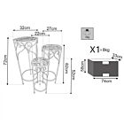 SET OD 3 VALERIE ŽALDŽE ŽALDI ANTIQUE WHITE