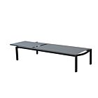 Vrtna ležaljka BELFAST – naslagiva antracit