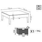 VRTNA GARNITURA MINNEAPOLIS S JASTUCIMA AT-804117