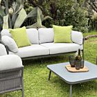 Vrtni lounge set BELÉM 3P s jastucima – antracit 