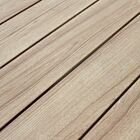 Vrtna raztegljiva jedilna miza BROOKLYN 150/200/100 – antracit z lesnim učinkom