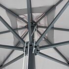 DEŽNIK BRIAN P/C ČRN 3 X 3 SIVA PREVLEKA