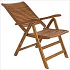 Drvena vrtna relax fotelja NOEMI - bagrem